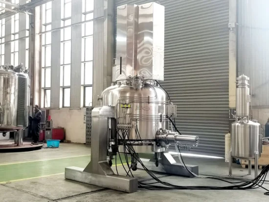Máquina de Filtração e Secagem Separação Ilíquido-Sólido Vácuo Nutsche Filtro Secador